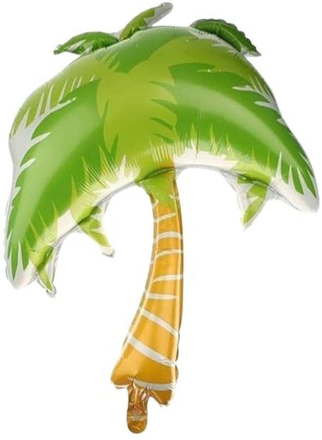 Atpata Funky 1st Birthday Self Standing Giraffe Theme Number 1 Foil Balloon with Palm Tree & Jungle Animal Happy Birthday Balloons - Party Decoration Set for Baby Boys & Girls - Image 3